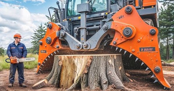 Dangerous Fastest Idiots Cutting Tree Fails Skill With Chainsaw ...